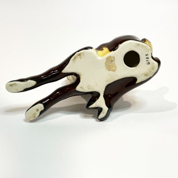 Vintage 1960's Napco Deer Reindeer Figurine Ceramic S185 6" x 4" - Picture 6 of 8